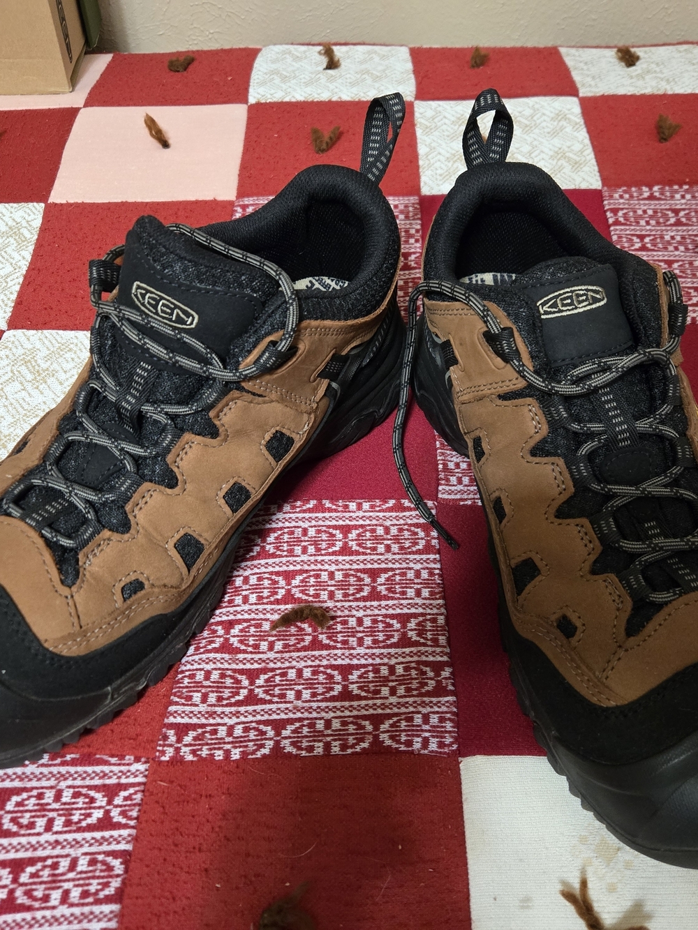 KEEN Brown and Black Outdoor Shoe - Men's - Picture 3 of 5